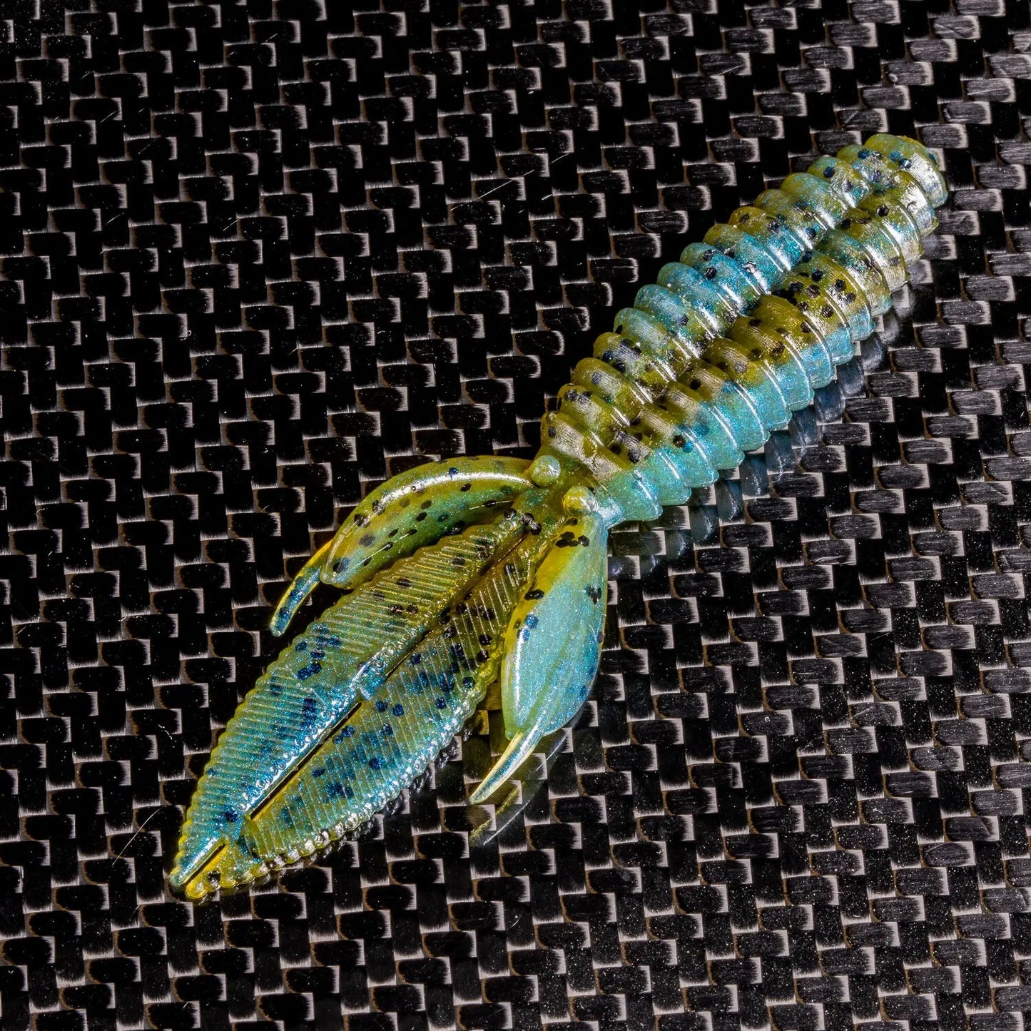 Reaction Innovations Smallie Beaver 3.5 - Magic Craw Swirl 10pk - Lucky Lure Tackle