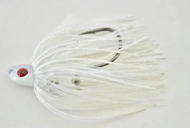 Delta Lures Swim Jigs 3/8oz - White Shad - Lucky Lure Tackle
