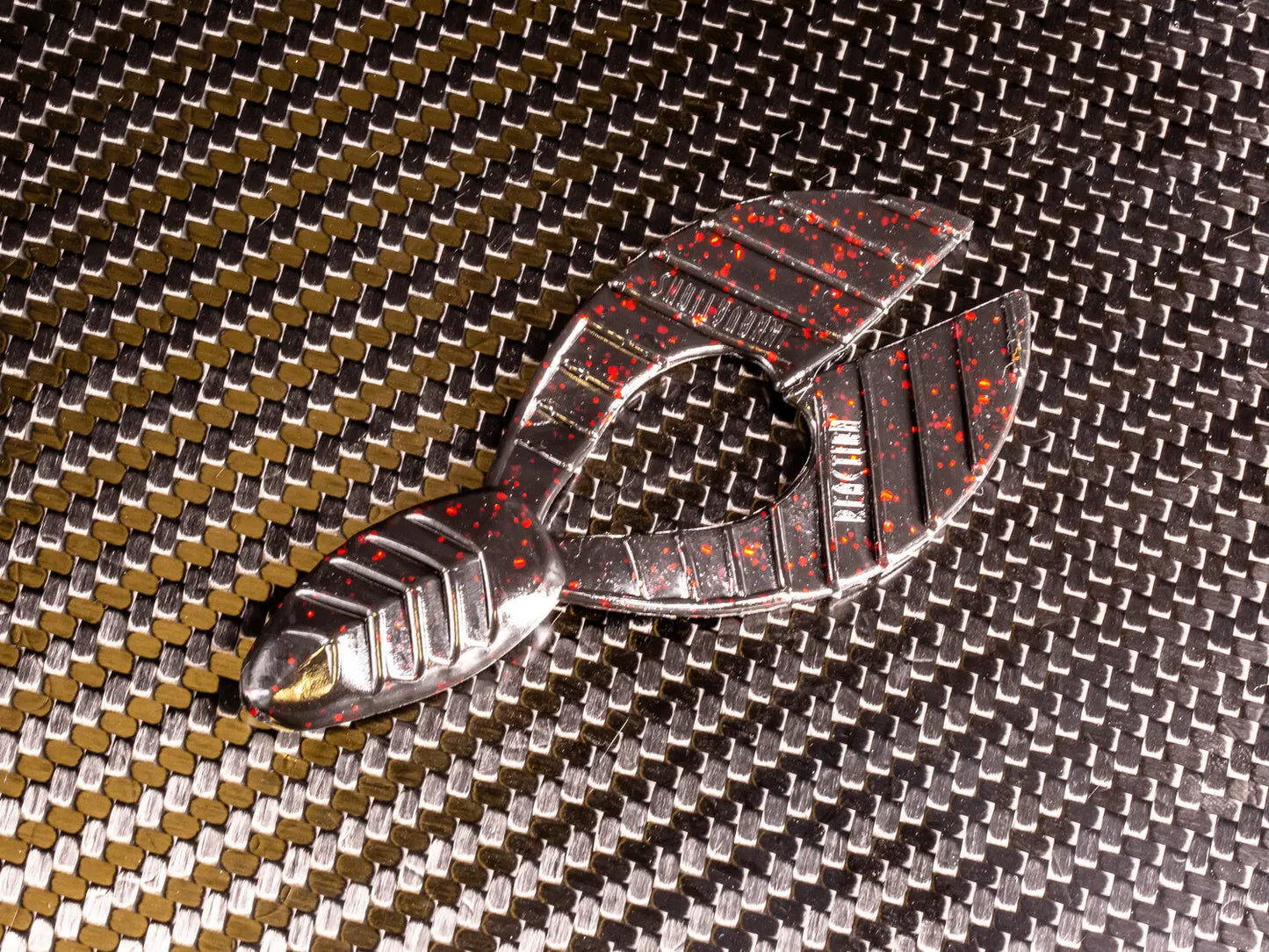 Reaction Innovations Twerk - Black/Red 6pk - Lucky Lure Tackle