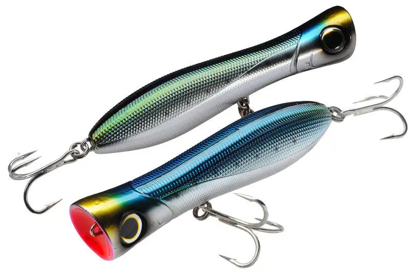 Yo-Zuri Bull Pop Floating 2 1/2 oz Chrome Sardine - Lucky Lure Tackle