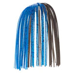 Z-Man EZ Skirt - Black/Chrome Blue 3pk