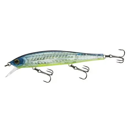 YoZuri Duel 3DB Jerkbait 110sp 1/2oz 4.375'' - Sexy Bone - Lucky Lure Tackle