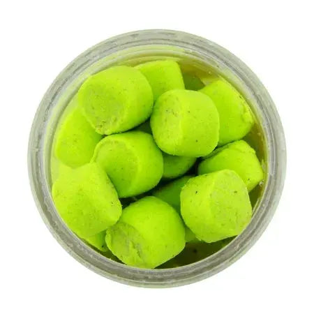 Berkley PowerBait Trout Nuggets Orig Scent - Chartreuse - Lucky Lure Tackle
