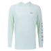 AFTCO Samurai 2 Hooded LS Shirt - Canary Green Heather Medium