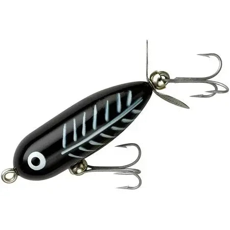 Heddon Tiny Torpedo - Black Shore - Lucky Lure Tackle