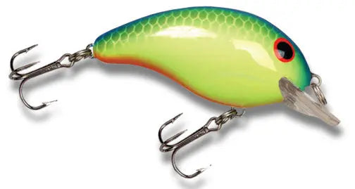 Bandit 100 - Chartreuse Blue Back - Lucky Lure Tackle