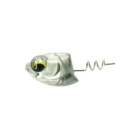 6th Sense Treble Head Line Through Jig Head 3/8oz - RAW 3pk - Lucky Lure Tackle