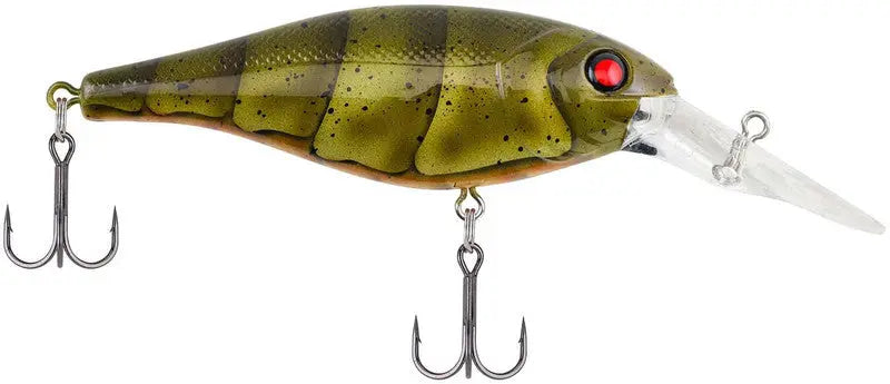 Berkley Bad Shad 7 - 2 3/4" 1/3oz - Moss Craw - Lucky Lure Tackle