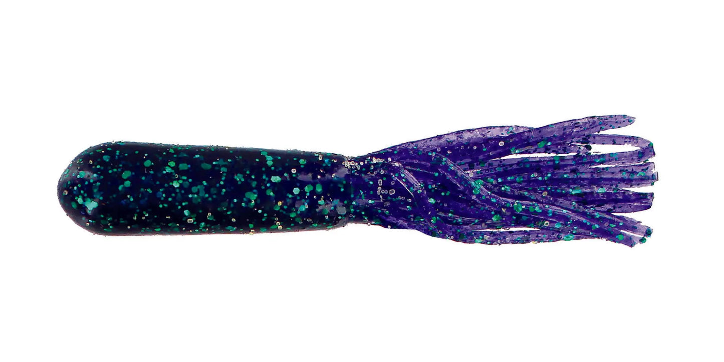 Big Bite 4" Salt Tube - Junebug 8pk - Lucky Lure Tackle