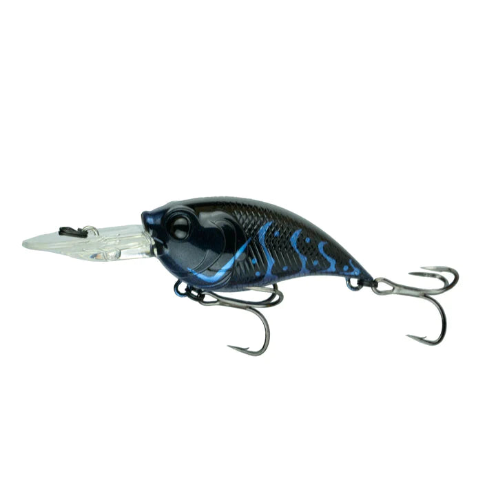 6th Sense Curve 55 - Black N Blue Craw