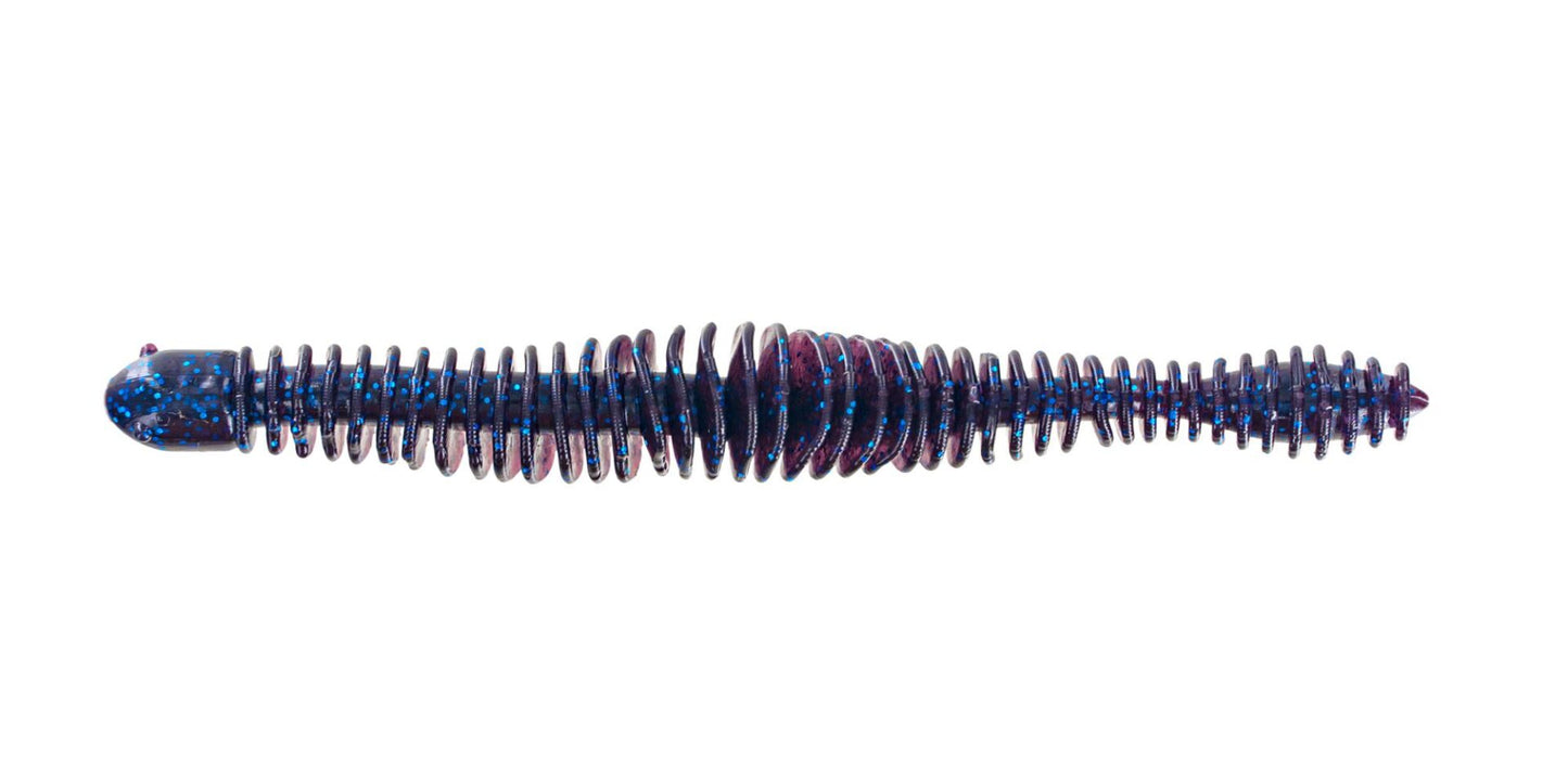 Big Bite 4.75" Coontail - Blue Fleck 7pk
