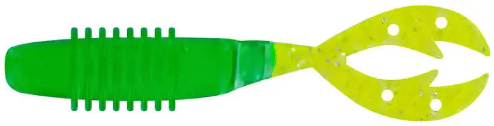 Big Bite 2.5" Kamikaze Swimon - Tractor Green 8pk - Lucky Lure Tackle