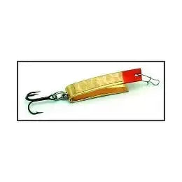 Luhr Jensen 500 Super Duper Spoon - Brass Gold Prism - Lucky Lure Tackle