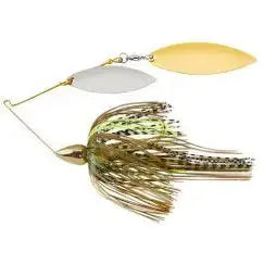 War Eagle 3/8oz Double Willow Spinnerbait Gold - Sexxy Mouse - Lucky Lure Tackle