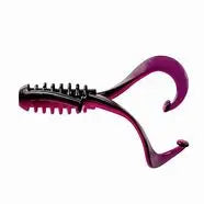 Bobby Garland 2.5" Pile Diver - Black/Hot Pink 10pk - Lucky Lure Tackle