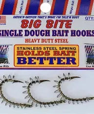 Magic Bait Single Spring Hook - #4 4pk - Lucky Lure Tackle