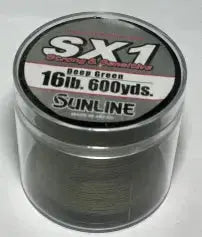 Sunline SX1 Braid - 16lb 600 yds