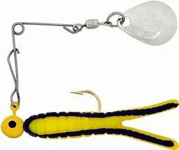 H&H Cajun King Spin 1/4 oz - Yellow/Black Stripe - Lucky Lure Tackle