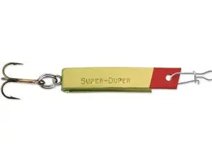 Luhr Jensen 500 Super Duper - Brass Red Head - Lucky Lure Tackle