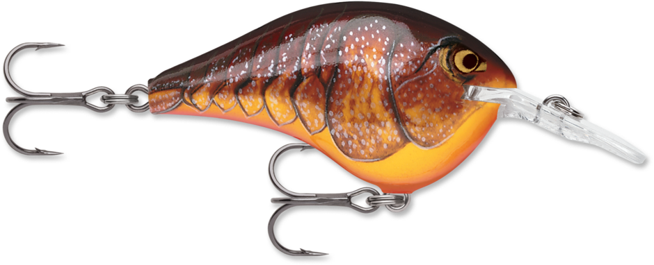 Rapala Dives-To 06 - Dark Brown Crawdad