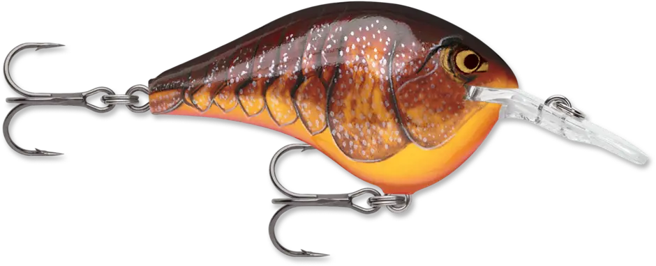 Rapala Dives-To 06 - Dark Brown Crawdad - Lucky Lure Tackle