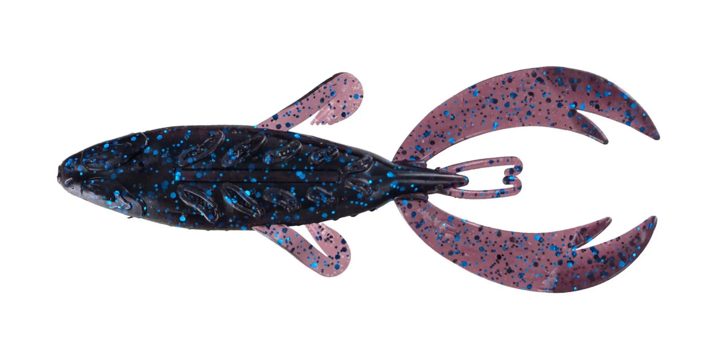 Big Bite 4" Rojas Fighting Frog - Blue Fleck 7pk - Lucky Lure Tackle