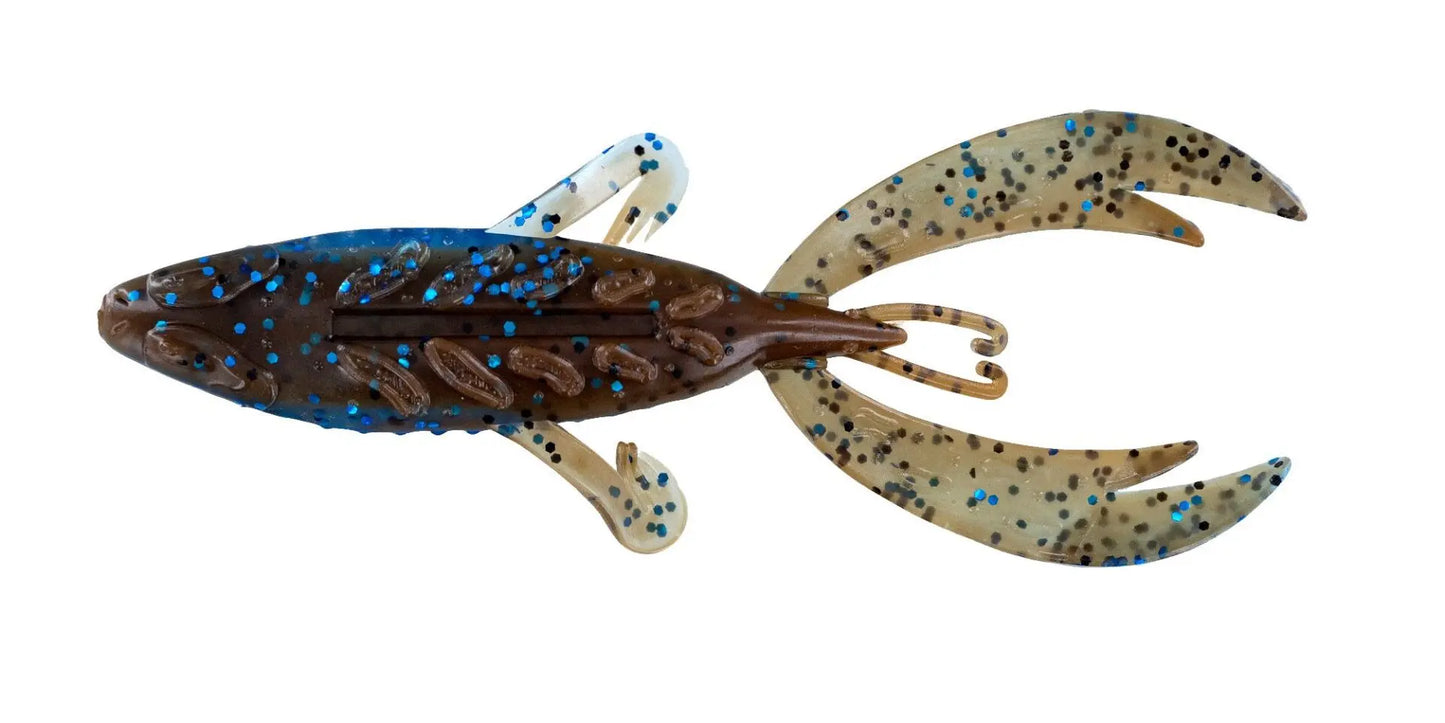 Big Bite 4" Rojas Fighting Frog - Okeechobee Craw 7pk - Lucky Lure Tackle