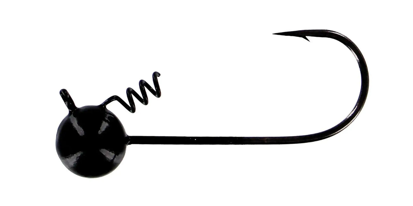 Big Bite Bait Fintwist 3/16oz Black - Lucky Lure Tackle