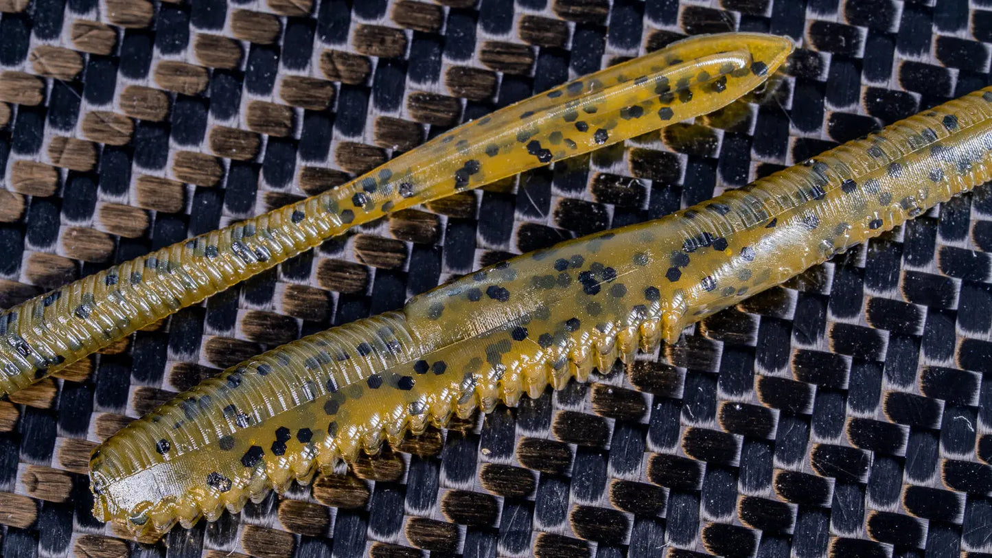 Reaction Innovations Flirt 4.95 - Green Pumpkin 15pk - Lucky Lure Tackle