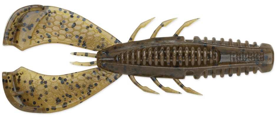 Rapala Crush City Cleanup Craw 3.5" - Green Pumpkin 7pk