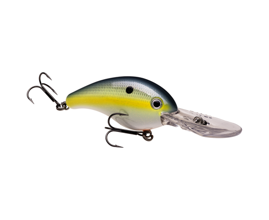 Strike King Pro Model Series 10XD - Chartreuse Sexy Shad