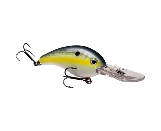 Strike King Pro Model Series 10XD - Chartreuse Sexy Shad - Lucky Lure Tackle