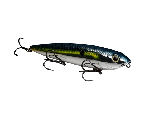 Strike King Sexy Dawg - Chrome Sexy Shad - Lucky Lure Tackle