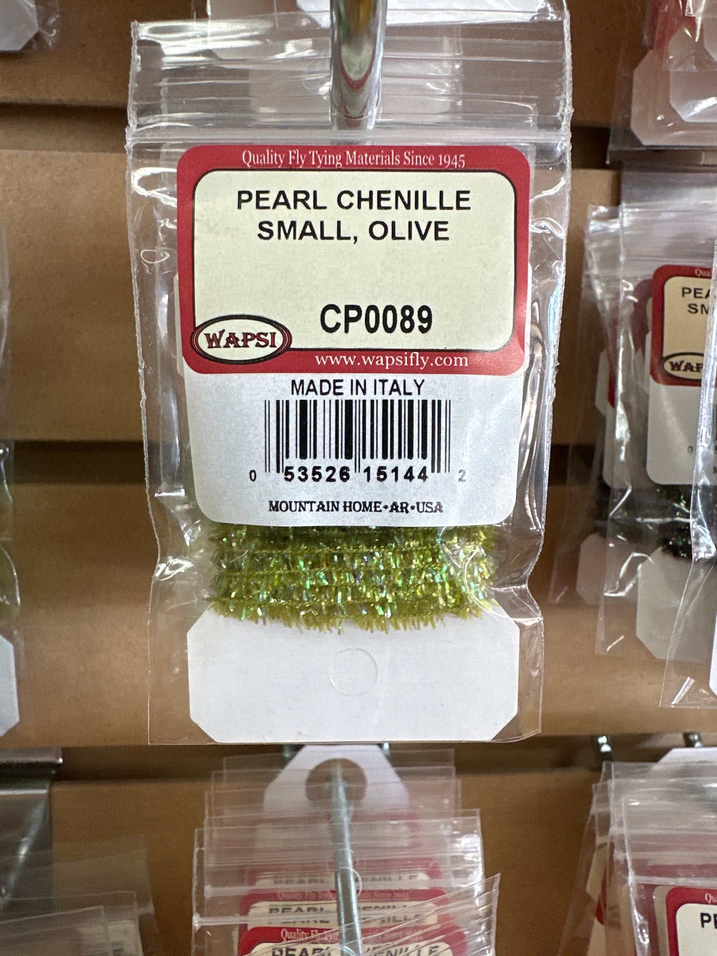 Wapsi Pearl Chenille Small -Olive