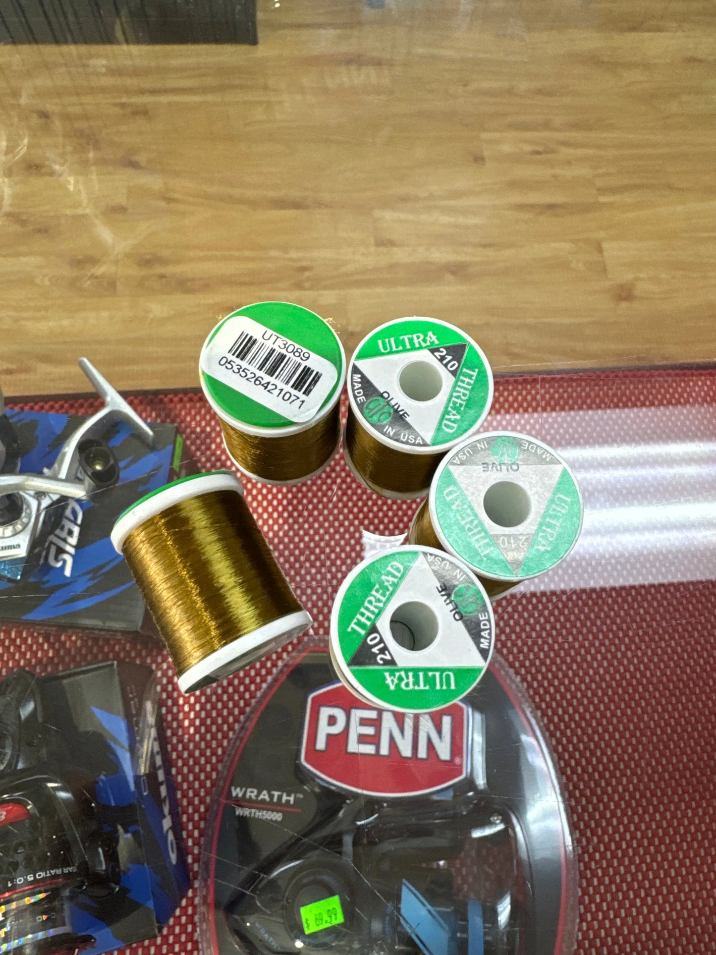 Wapsi Ultra Thread 210 - Olive - Lucky Lure Tackle