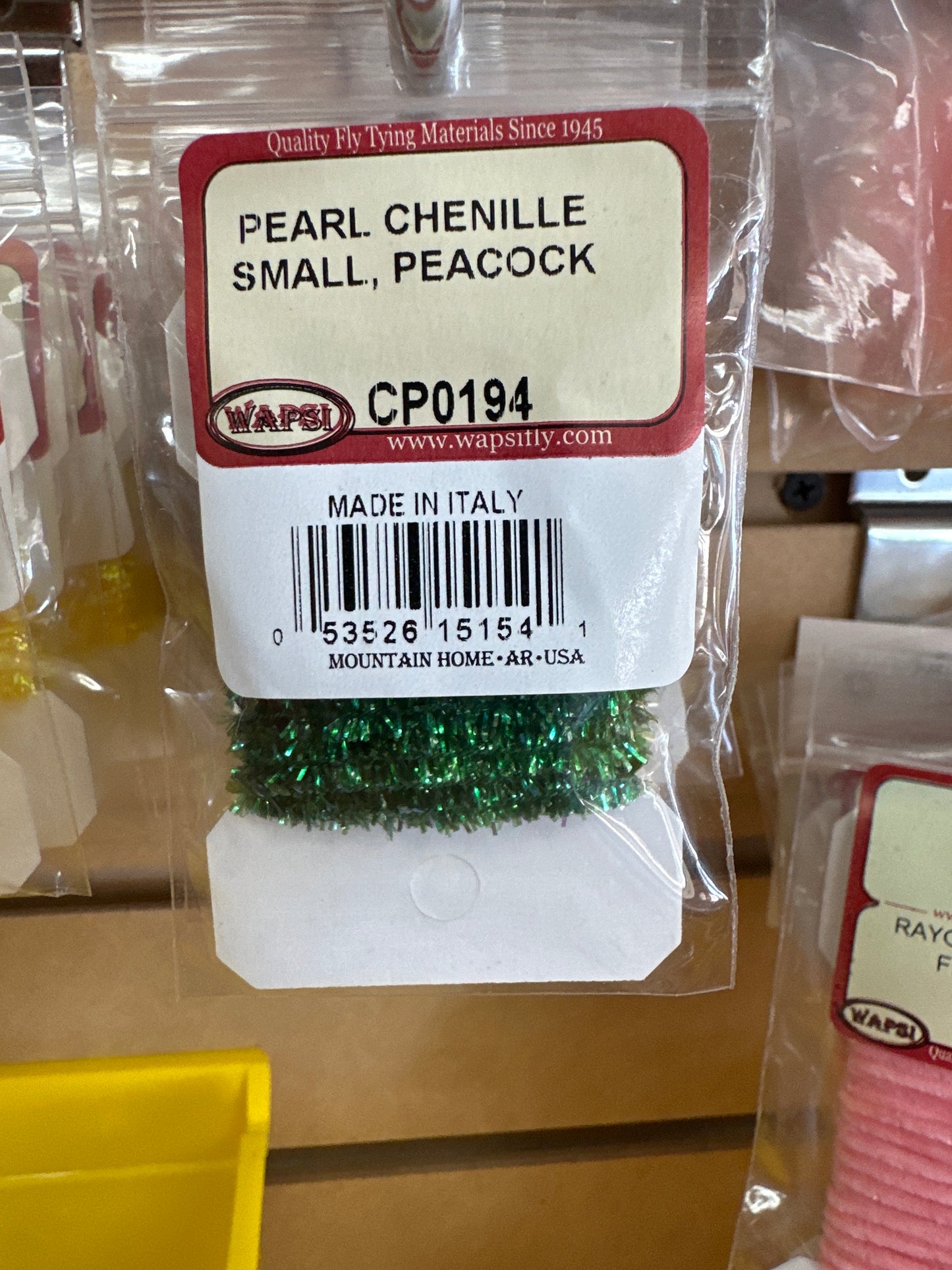 Wapsi Pearl Chenille Small - Peacock