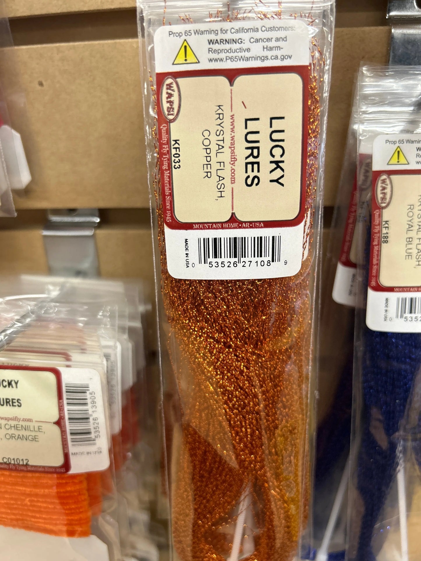 Wapsi Krystal Flash - Copper - Lucky Lure Tackle