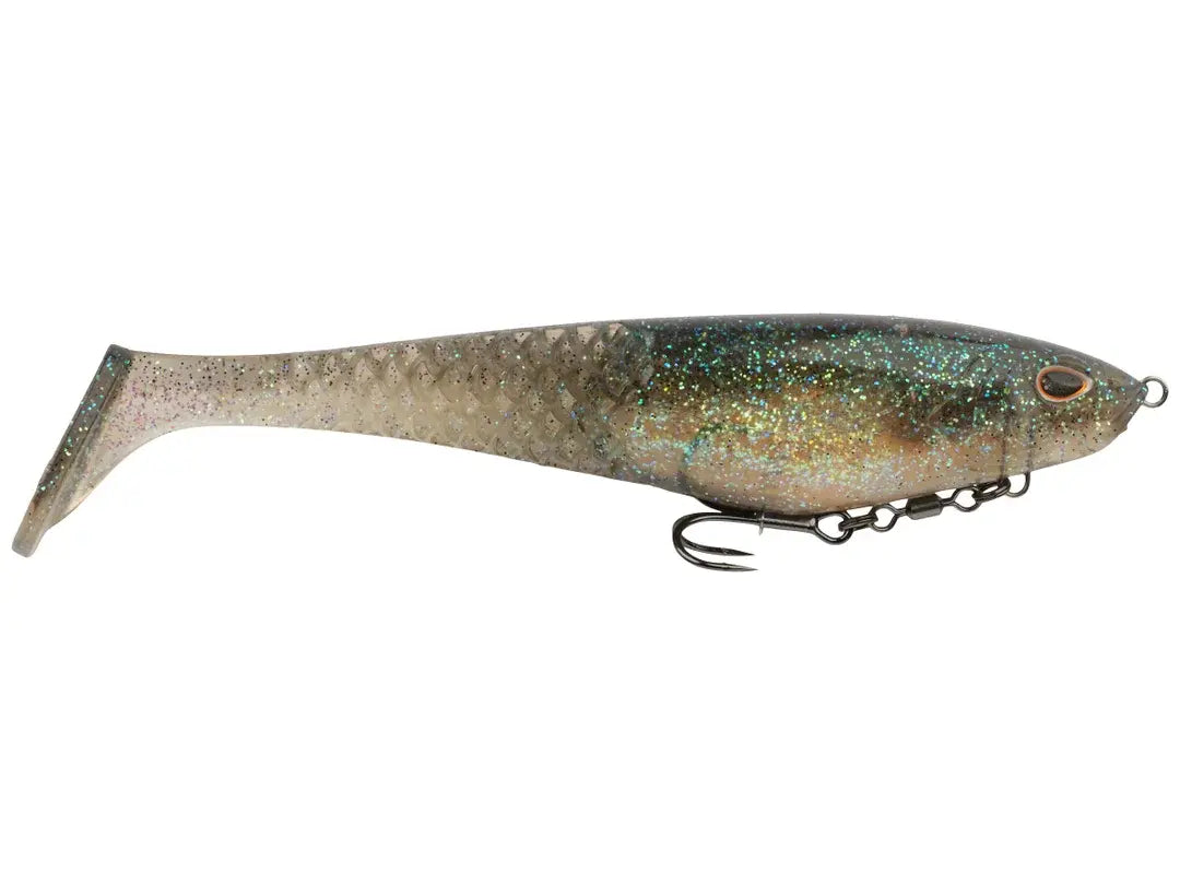 Berkley Powerbait Cullshad 8" - Electric Shad - Lucky Lure Tackle