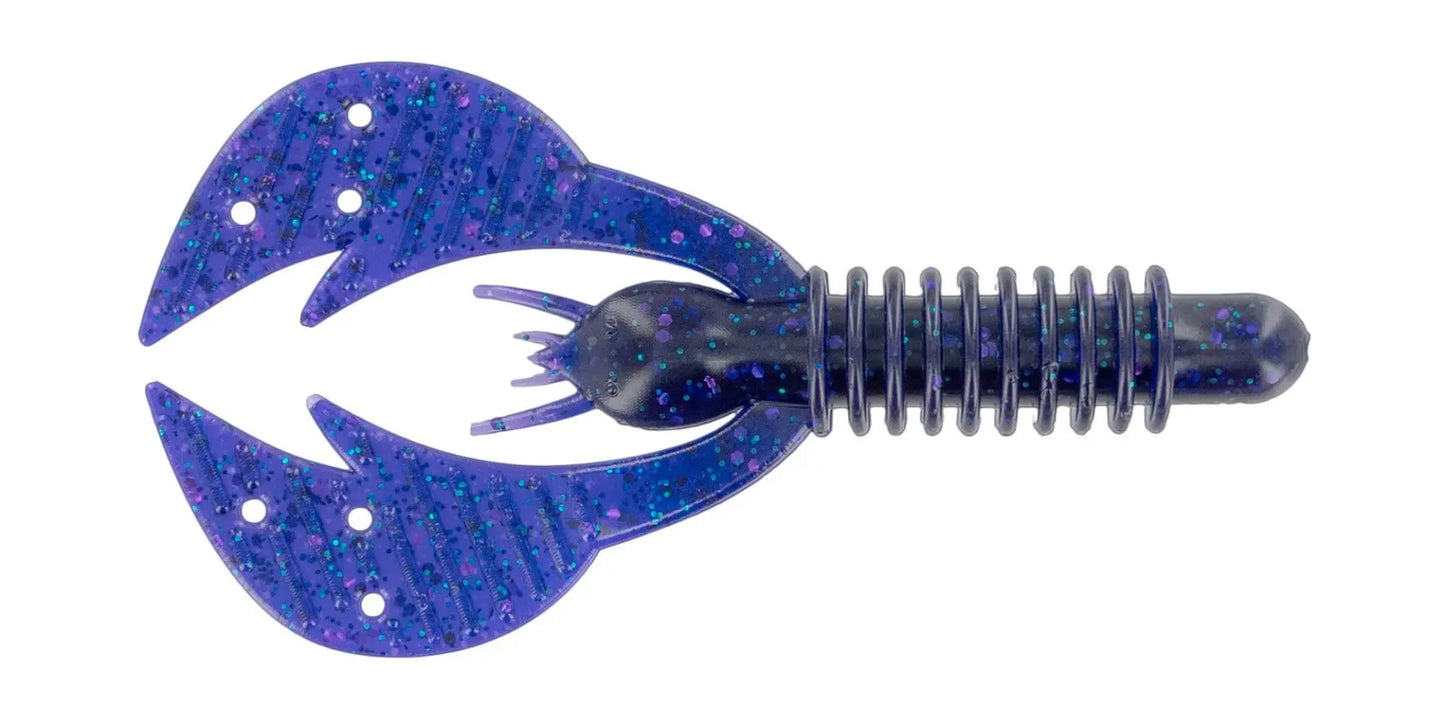 Big Bite 3.75" Kamikaze Craw - Junebug Candy - Lucky Lure Tackle