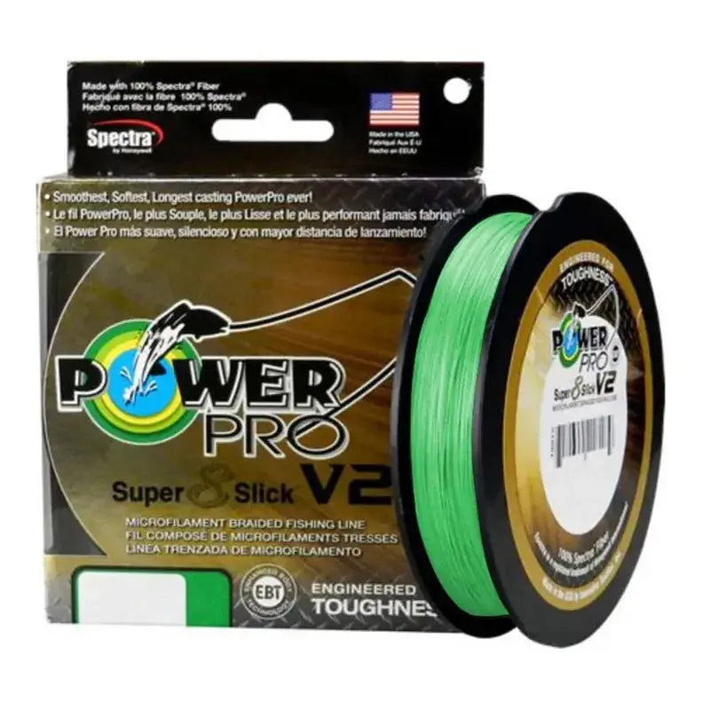 Power Pro Super8Slick V2 Hi-Vis Aua 20lb 150yds - Lucky Lure Tackle