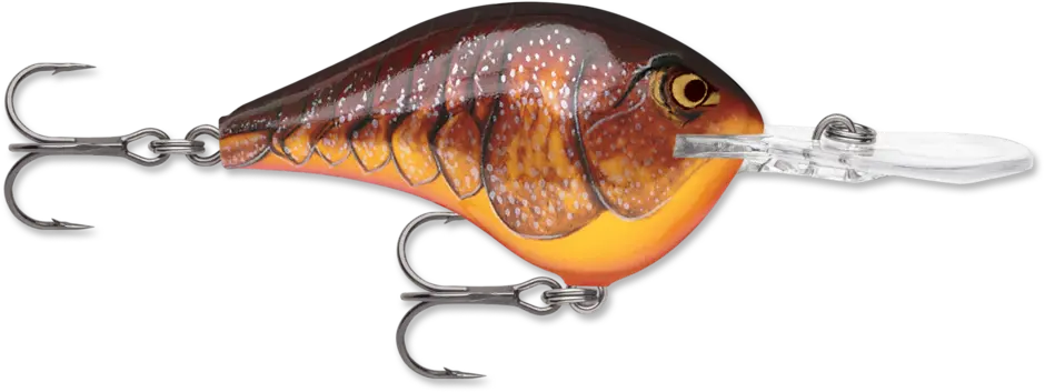 Rapala Dives-To 10 - Dark Brown Crawdad Rapala
