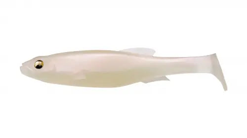 Megabass MAGDRAFT FREESTYLE 6" - ALBINO PEARL SHAD - Lucky Lure Tackle