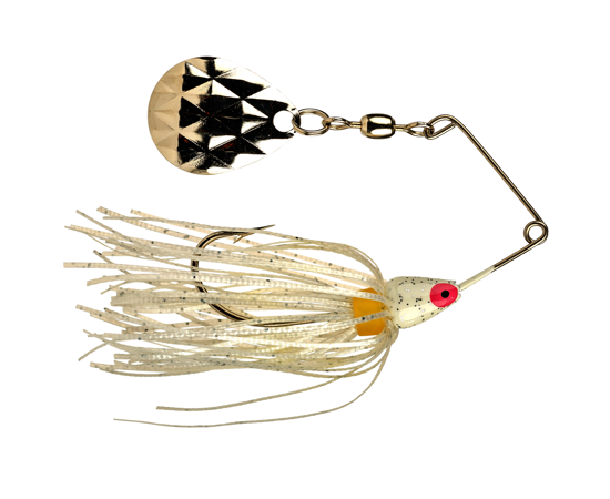 Strike King Mini King Spinnerbait - White