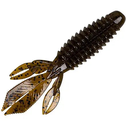 Yum Wooly Bug 4.25'' - Green Pumpkin - Lucky Lure Tackle