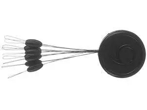 6th Sense Peg-X Weight Stoppers - Black 9 Stops per pack - Lucky Lure Tackle