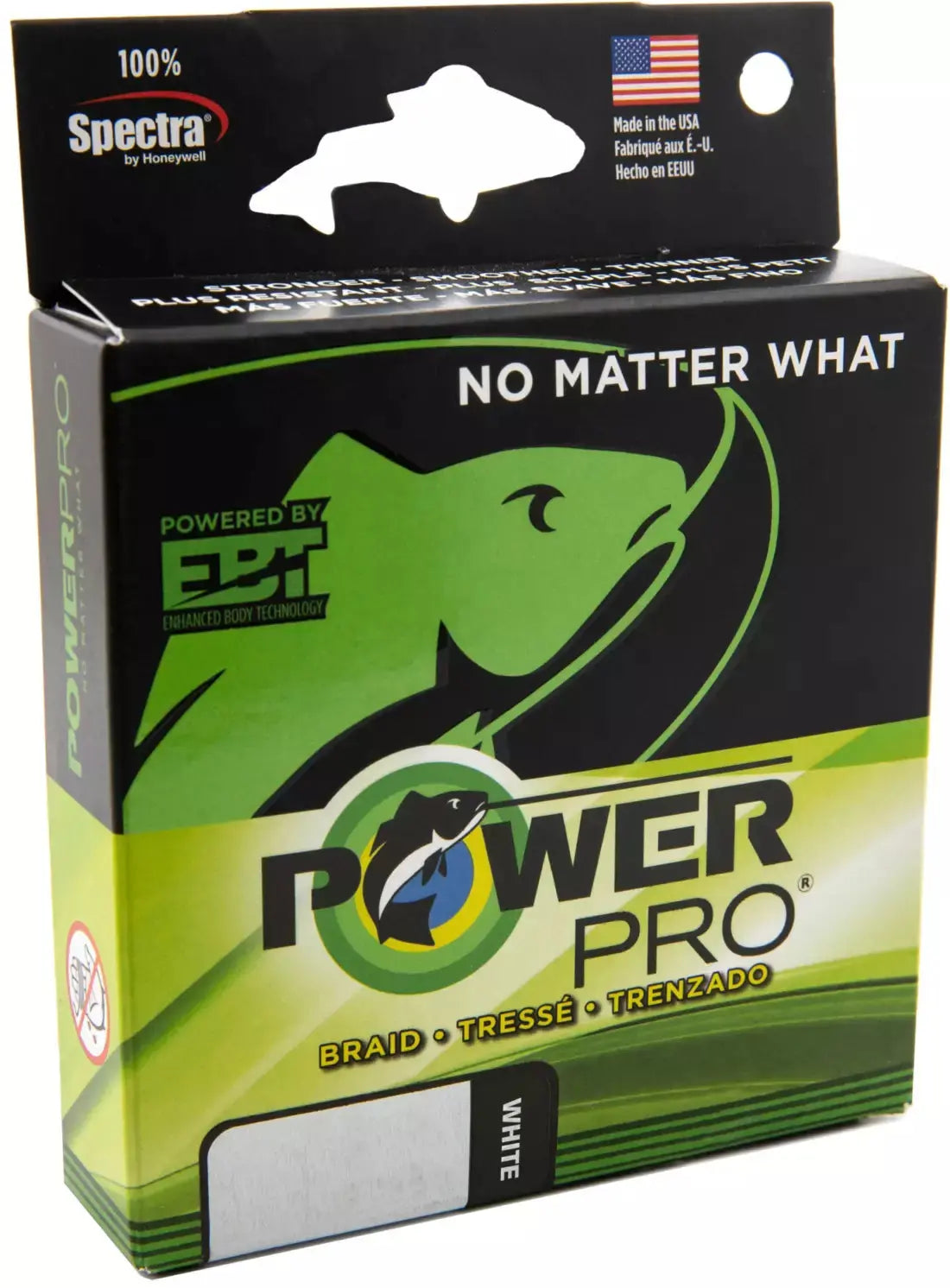 Power Pro Braid 40lb 150yds - White Power Pro