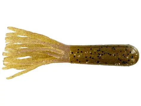 Big Bite Baits Salt Tube - 4" Green Pumpkin 8pk Big Bite