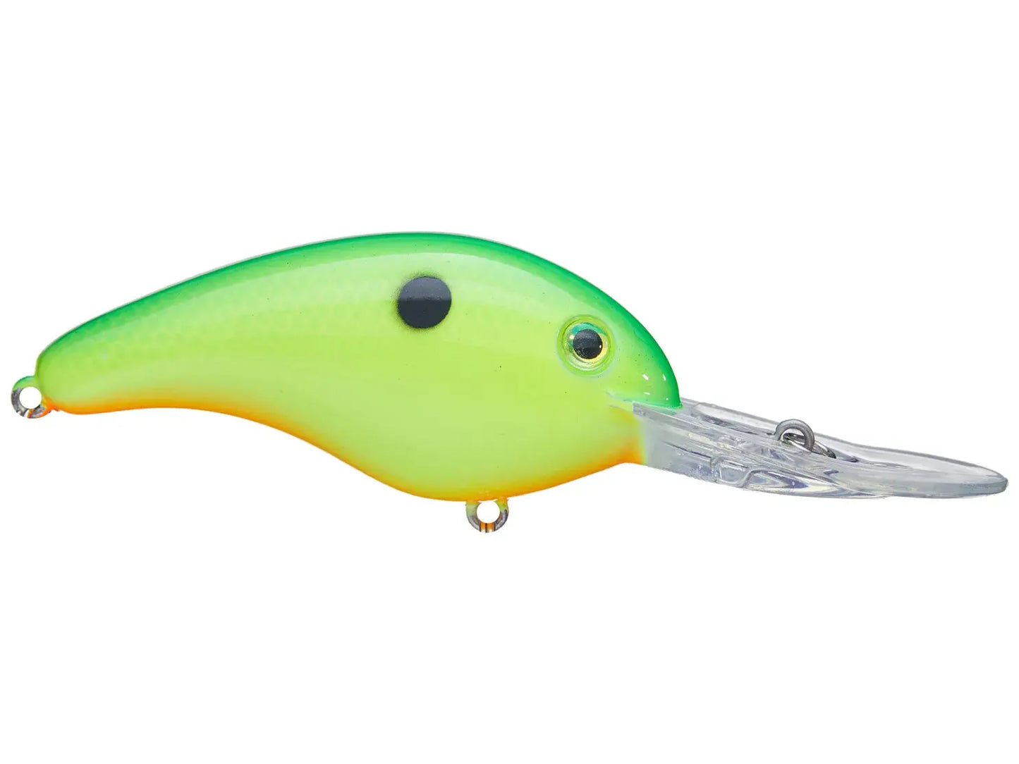 Strike King Pro Model 6XD (Extra deep) Crankbait - Chartreuse Green Back