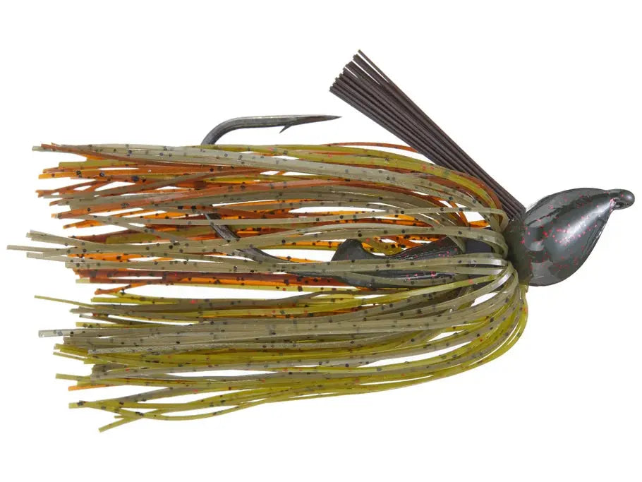 Strike King Denny Brauer Structure Jig - 3/4oz Green Pumpkin - Lucky Lure Tackle