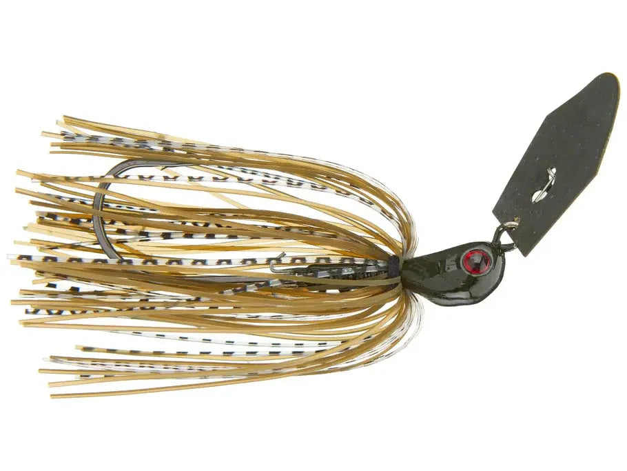 Hag's Hurricane Bladed Jig 1/2oz Green Pumpkin - Lucky Lure Tackle